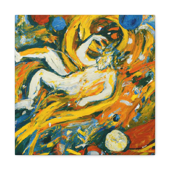 Jupiter in Rococo Paradise - Canvas