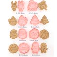 thumbnail image 1 of Cortadores Temáticos De Navidad ANGGREK Molde De Galletas 3d 8 Piezas, 1 of 8