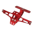 thumbnail image 1 of Soporte De Placa De Matrícula De Motocicleta, KIMISS Soporte De Soporte De Placa De Matrícula Ajustable Marco De Placa De Matrícula De aleación De Aluminio CNC Soporte De, 1 of 7