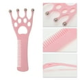 thumbnail image 3 of Unique Bargains 1 Pc Portable Multi-function Head Massager for Home Pink PP Steel Ball, 3 of 5