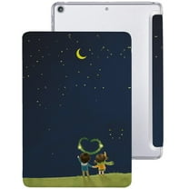 iPad 10.5 Air 3rd [ Pro 2017 Air 3 2019 ] 10.5 inch A2152 A2123 A2153 MV172LL/A MV162LL/A MV152LL/A MUUT2LL/A MUUR2LL/A MUUQ2LL/A Printed PC Lightweight Protective Clear Back Cover - Night Sky