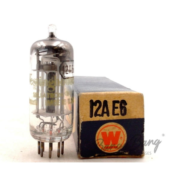 Westinghouse 12AE6 Double Detector Diode Triode Car Radio Valve- BangyBang Tubes