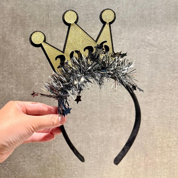 2026 Celebration Headband New Year Party Headband Festive Holidays Hair Accessory For Festival