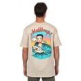 thumbnail image 3 of Betty Boop Maliboop T-Shirt Men's Front & Back Surfing Sunset Graphic Tee, 3 of 6