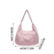 thumbnail image 3 of Bolso tote de pana para mujer, bolso bandolera de gran capacidad para ir al trabajo o a clase – Correa ajustable, bolso de mano versátil con forro para uso diario., 3 of 6