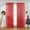 Red, variant on Aligament Curtain 1PCS Christmas Snowflake Curtain Tulle Window Treatment Voile Drape Valance