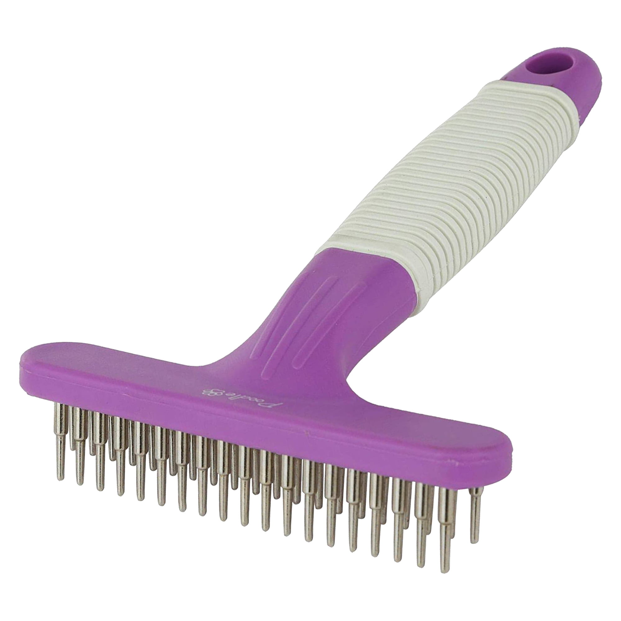 Dog Rake Comb Pet Hair Shedding Comb Long Tooth Undercoat Dog Rake Designed for Heavy Coats or Dogs/Cats Fur Shedding Pet Comb