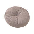 thumbnail image 2 of Lipstore Coussin de Sol Rond Confortable Doux pour Méditation Chaise Canapé Intérieur Gris, 2 of 8