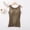 Brown, variant on Soft Stretch Camisole with Pads Women Sleeveless Tops Adjustable Straps Breathable Light Shirts for Daily Casual Gym Travel Wear Soft Loungewear Padded Tank (Blue,S)