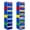 Blue, variant on 2 Pcs 7 Shelf Weekly Clothes Organizer for Kids Hanging Closet Organizer 11. 8 x 11. 8 x 50 Inches Daily Activity Kids Clothes Storage Drawers Cube Drawers Closet Hanging Shelves(Blue)