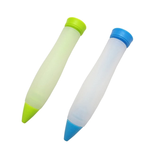 Vaidha 2pc Fudge Cake Pen Icing Writing Baking Decoration DIY Tool