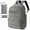 Gray, variant on Sunveno Foldable Diaper Backpack, Wide Opening, Large Disposable Diaper Bags
