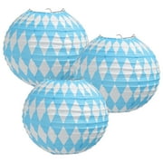 Beistle - Oktoberfest Paper Lanterns - 9½" - Pack of 6