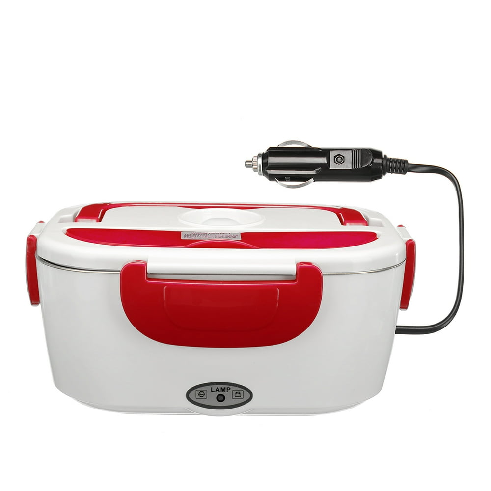 Car Heating Lunch Box Stainless Steel Liner Portable 12V Car Heating Lunch Box Stainless Steel Liner Portable 12V