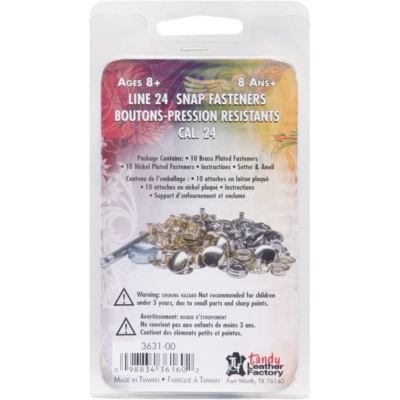 Easy-To-Do Line 24 Snaps & Setter  by Tandy Leather 3631-00