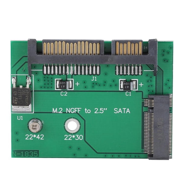 Alta De 2,5 Pulgadas Sata3 Ngff A 2,5 Pulgadas Sata Riser Card M2 Ngff Adaptador Methold EL008261-00