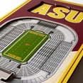 thumbnail image 3 of Arizona State Sun Devils 6'' x 19'' 3D StadiumView Banner, 3 of 7