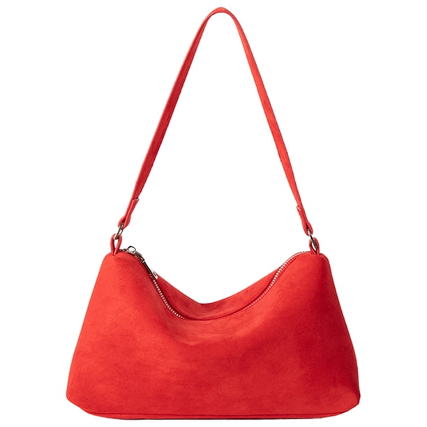 Bolso Mano Pequeño para Mujer Hombro Gamuza Sintética Al Aire Libre