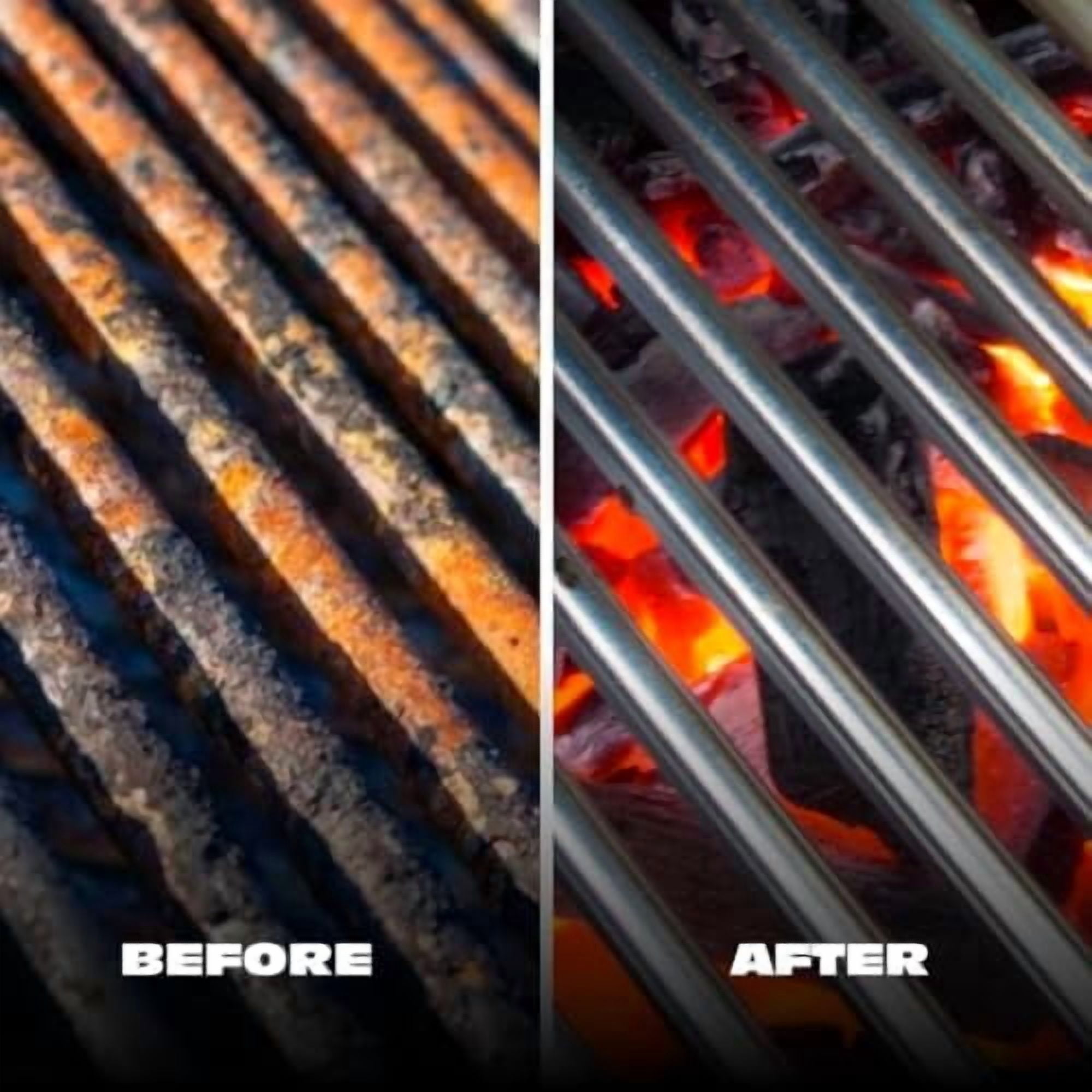 All Angles BBQ Grill Brush for Outdoor Grill – Cleans All Angles, Large Wooden Handle, and Stainless Steel Bristles - BBQ Brush for Grill Cleaning – Grill Cleaner Brush Safe for BBQ and Grill
