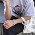 thumbnail image 6 of Thorn Fish Bone Chain Bracelets Fashion Charm Chain Bracelets Jewelry Link Chain Charm Bracelets Punk Bangle Gift, 6 of 9