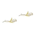 thumbnail image 3 of LNGOOR 2 Pinces à Cheveux Torsadées pour Filles, Pinces de Corsage Éblouissantes, Bleu Miss, 3 of 8