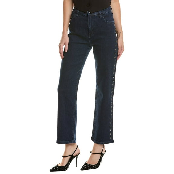 HUDSON Jeans womens Noa High-Rise Chicago Straight Ankle Jean, 29, Blue