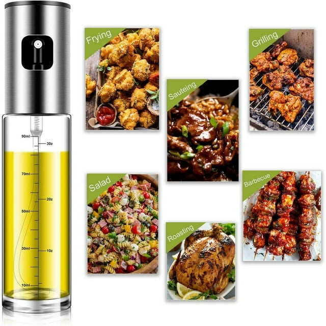 Dvkptbk A Bottle 304 Stainless Steel Injection Bottle Oil Bottle Spray Barbecue Bottle Oil Bottle Home & Garden