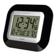 thumbnail image 3 of La Crosse Technology Atomic Digital Black Table/Wall Clock with Indoor Temperature, WT-8005U-B, 3 of 8