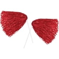thumbnail image 2 of Beistle School Spirit Cheerleading Pom Pom Shakers - 12" - Red - Pack of 144, 2 of 6