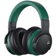 thumbnail image 1 of MOVSSOU E7 Active Noise Cancelling Headphones Bluetooth Headphones Wireless Headphones Over Ear with Microphone Deep Bass, Comfortable Protein Earpads, 30 Hours Playtime for Travel/Work, Teal Green, 1 of 5