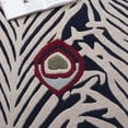 thumbnail image 6 of SAFAVIEH Soho Fulton Abstract Area Rug, Blue/Ivory, 6' x 6' Round, 6 of 10