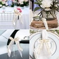 thumbnail image 4 of 25 piezas Noeud Ruban Rouge, Noeud de Ruban Ornement Noeud Ruban Mariage con Cœur Satin Décorer Fête Mariage Cadeau Anniversaire Voiture Cheveux Bouquet Chaise Maison Chambre Zhivalor WLJ-2367, 4 of 4