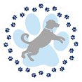 thumbnail image 1 of Imanes mosquiteros para puertas Robbins Aria Twist Click Lock Dog Paw, 1 of 6