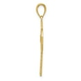 thumbnail image 2 of 14K Yellow Gold Charm Pendant 28 mm 17 Celtic Cross, 2 of 4