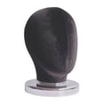 thumbnail image 5 of FITYLE Canvas Block Head Display Head (Height 25cm) Hat Display Stand and Hats Display Stand for Scarves Headwear Home Salon Black Velvet, 5 of 10