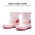 thumbnail image 3 of DREAM PAIRS Boys Girls Mid Calf Snow Boots Water-Resistant Winter Boots Anti-Slip Outdoor Shoes for Toddler/Little/Big Kids, 3 of 6