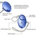 thumbnail image 2 of Alarma personal, 5 piezas 140db Llavero Alarma de emergencia brillar Electrónica, 2 of 4