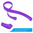thumbnail image 3 of Uxcell Towel Bands, 10 Pack Elastic Windproof Beach Towel Strap for Pool and Cruise Chairs, Purple, 3 of 6