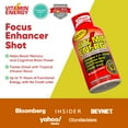 thumbnail image 7 of Vitamin Energy Focus+ Extra Strength Shot, Tropical Infusion, 24 Pack – 260mg Natural Caffeine, CoQ10 & B-Vitamins, Zero Sugar, 1.93 fl oz, 7 of 7