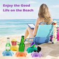 thumbnail image 5 of Beach Vacation Essentials Accessories, Beach Cup Holders, Sand Coasters, Beach Travel Essentials for, 5 of 5
