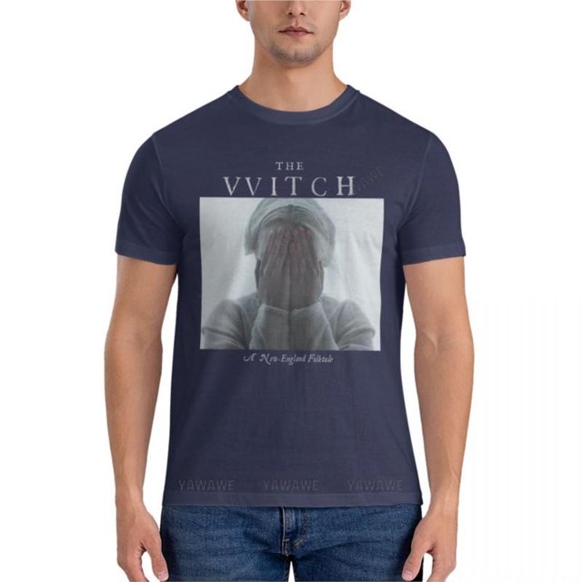 Camiseta clásica de manga corta para hombre camisetas lisas E VVITCH/E WITCH - peek-a-boo