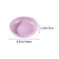 thumbnail image 3 of PBAZIH Whisker Fatigue Bowl Shallow Food Tray for Cats, Dogs, Kittens, Lightweight Plastic Pet Dish, Whisker Friendly Design, Ideal for Reducing Whisker Pressure During Mealtime, 3 of 6