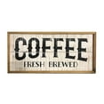 thumbnail image 1 of Parisloft Wood Coffee Signs Rustic Farmhouse Decorative Coffee Sign Plaque Wall Hanging Decor for Kitchen,Coffee Plaque for Restaurant,Shop,Coffee Bar 23''x1'x11'', 1 of 1