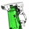 thumbnail image 4 of Abridor de botellas multifuncional de acero inoxidable | Sellador de bebidas carbonatadas | Tamaño de bolsillo | Protector de tapas herméticas para cerveza, refrescos | Portátil para fiestas, 4 of 8
