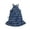 Blue, variant on Girls Spring Dress Baby Daisy Stripe Beach Clothes Girls Fancy Dress Size 3-4T