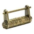 thumbnail image 5 of Rushawy 5xRetro Chinese Padlock Zinc Alloy Password Jewelry Box Lock Collection 5 Pcs, 5 of 9