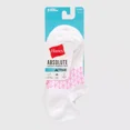 thumbnail image 3 of Hanes Women's Absolute Active 4pk Super No Show Socks - 5-9, Color: White/Pink/Coral, 3 of 3