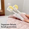 thumbnail image 5 of Toothbrush Head Cover Plastic House-Shaped with Secure Clip for Travel, Camping and Daily Use, 5 of 6