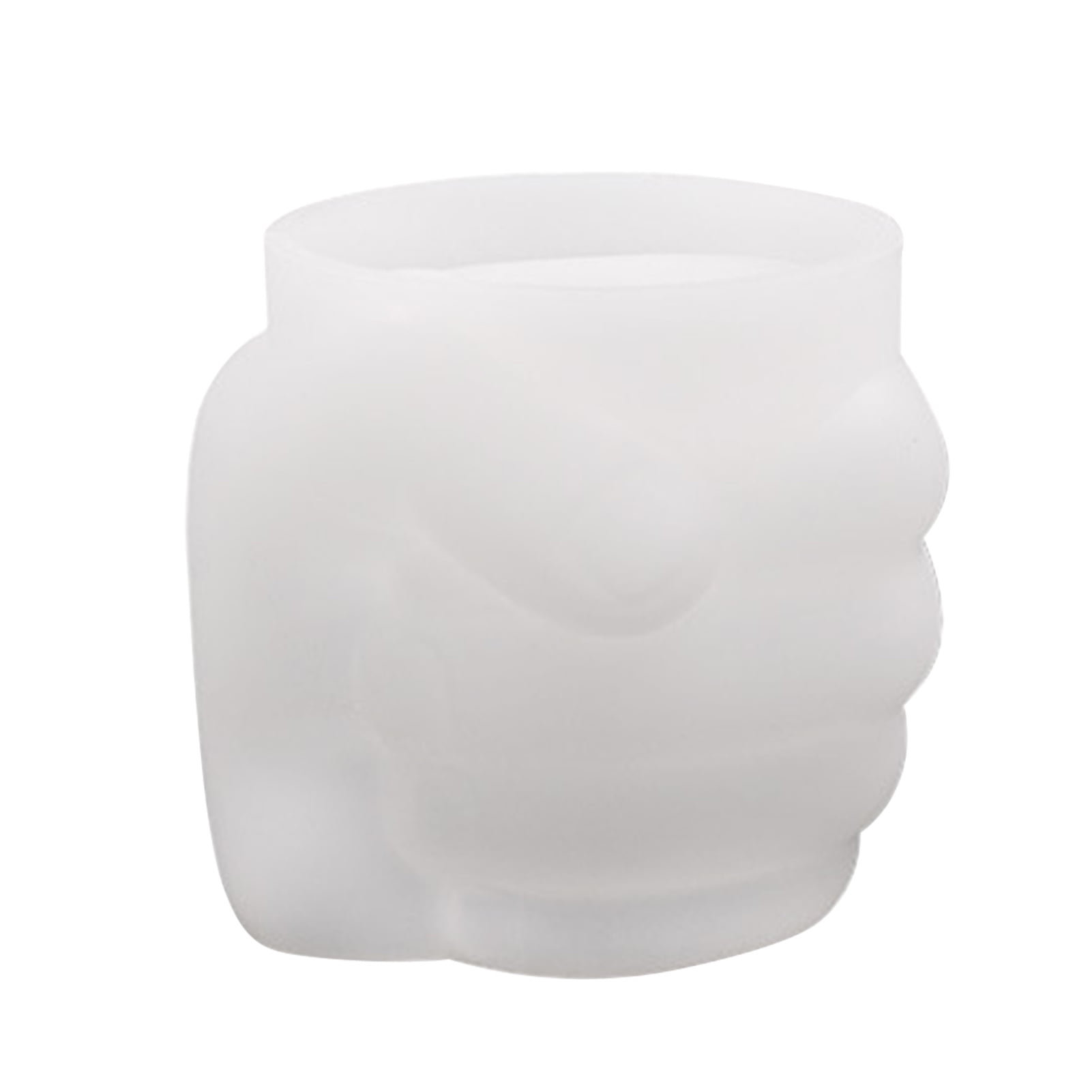 Silicone 3D Vase Mold Cement Flower Pot Hands Fingers Shape Flower Planter Mould 