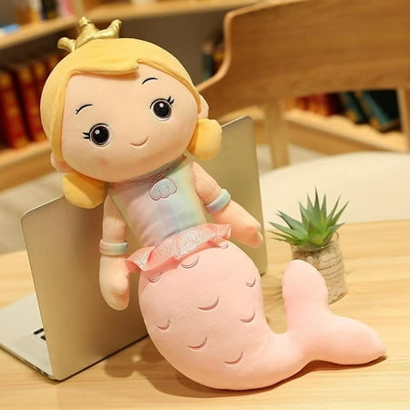 Plush Mermaid Princess Toy Cute Stuffed Anime Mermaid Plush Doll Kids Toy  Birthday Gift for Girls 110cm A. (Color : B, Size : 50cm) | Walmart Canada